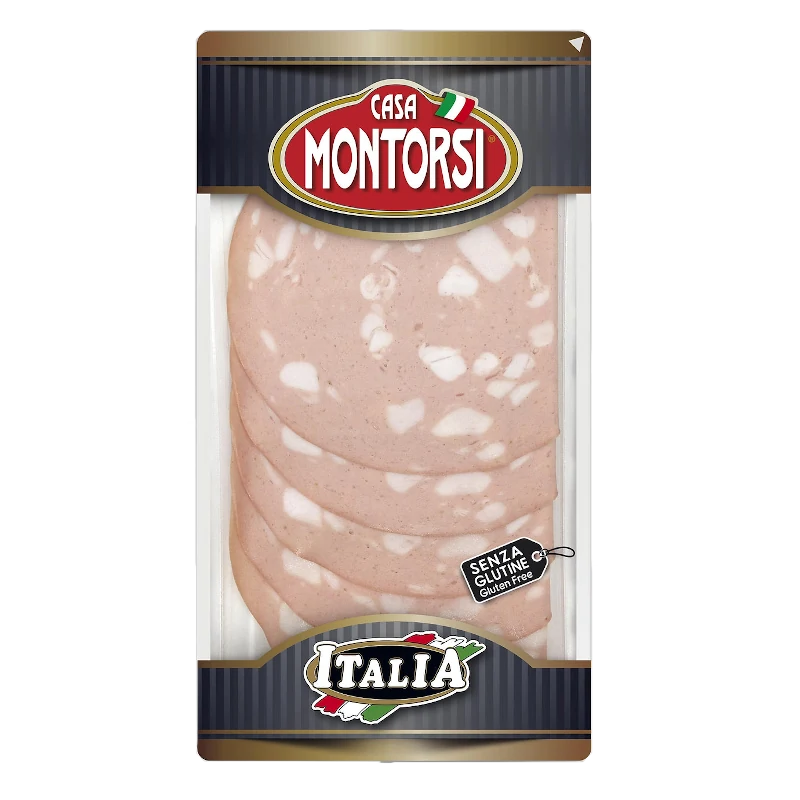 Mortadella plastry bez glutenu - Casa Montorsi 60g