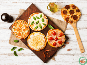 przekąski z ciasta na pizzę