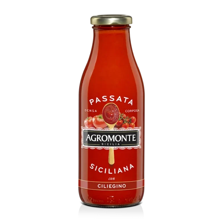 passata-z-pomidorow-ciliegino-agromonte-520g-768x768 Prawdziwa Pizza Neapolitańska w Twoim Domu - Zestaw Włoskich Składników Premium