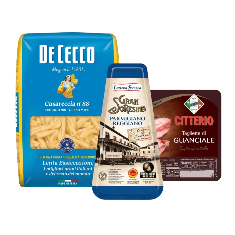 Pasta alla Carbonara Od Veroitalia - Zestaw 100% Włoski