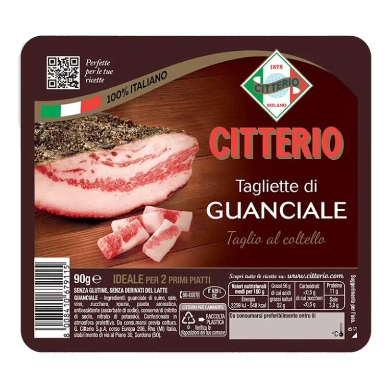 podgardle-wieprzowe-guanciale-krojone-citterio-90g-768x768 Pasta alla Carbonara Od Veroitalia - Zestaw 100% Włoski