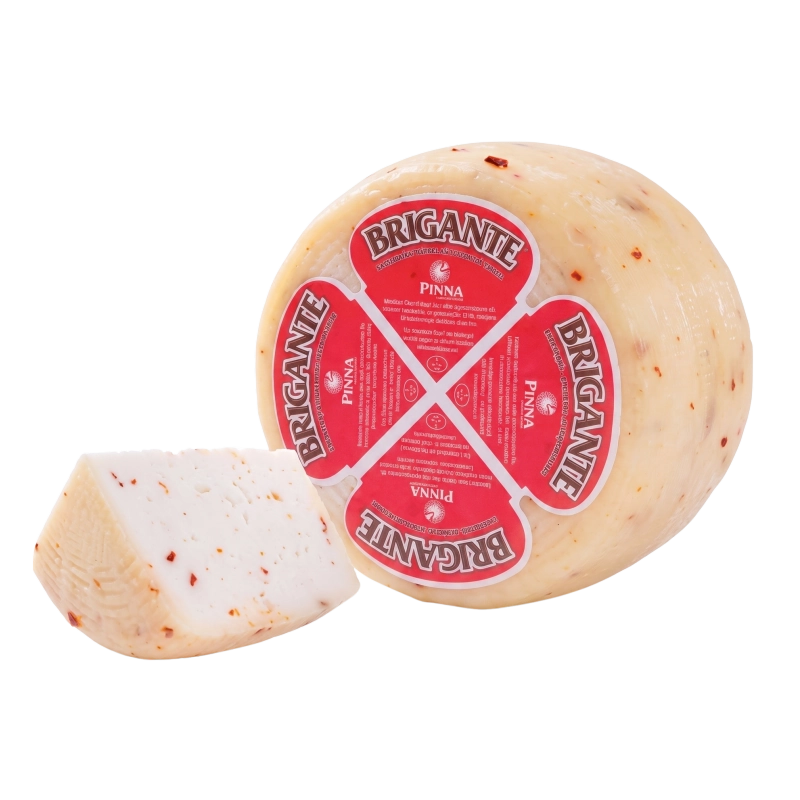 Sardyński Ser Owczy Pinna Brigante Pepenero (Krojony Kawałek ok. 200g)