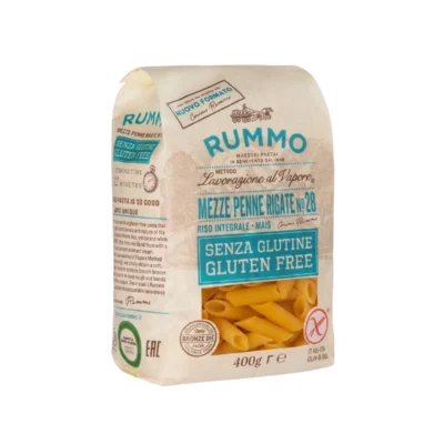 rummo-mezze-penne-rigate-senza-glutine-n.-28-wloski-makaron-1 Rummo Mezze Penne Rigate Senza Glutine N. 28: Bezglutenowy Makaron Włoski