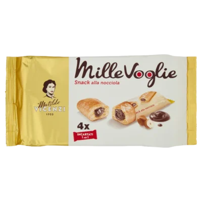 Ciasteczka orzechowe Millevoglie Nocciola - Vicenzi 100g
