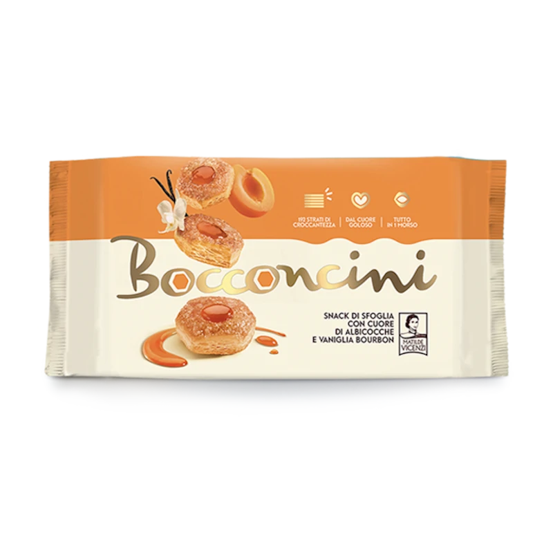 ciastka-morelowe-bocconcini-matilde-vicenzi-90g Ciastka morelowe Bocconcini Matilde Vicenzi 90g