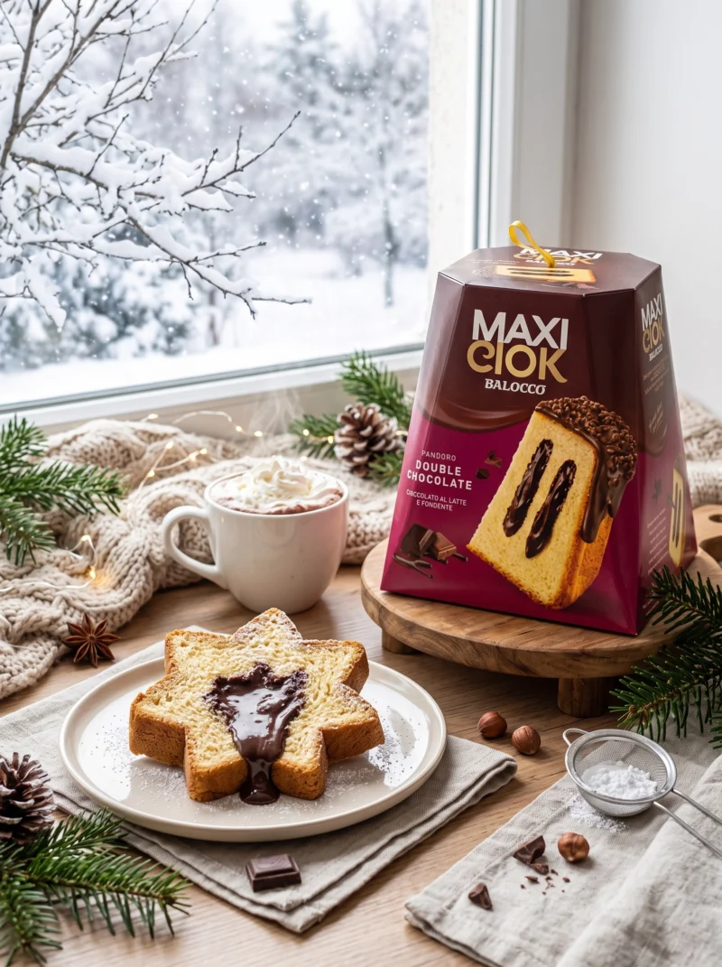 babka-pandoro-balocco-maxiciok-double-chocol-800g-2 Pandoro Balocco Maxi Ciok Double Chocolate 800 g