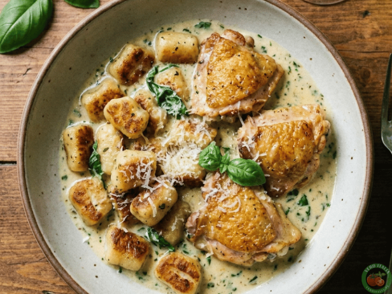 gnocchi z kurczakiem