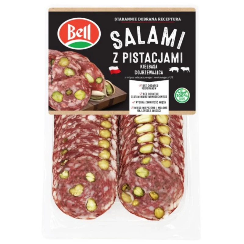 Salami z pistacjami Bell 70 g | VeroItalia.pl