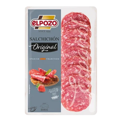 Salchichón ElPozo 80 g – kiełbasa dojrzewająca w plastrach | VeroItalia.pl